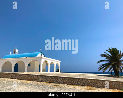 Ayia - Cappella Thekla, Chiesa greco Orhodox, Ayia Napa, Cipro Foto Stock