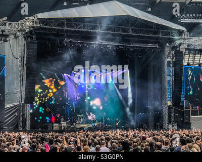 Concerto dello stadio dei Foo Fighters Foto Stock