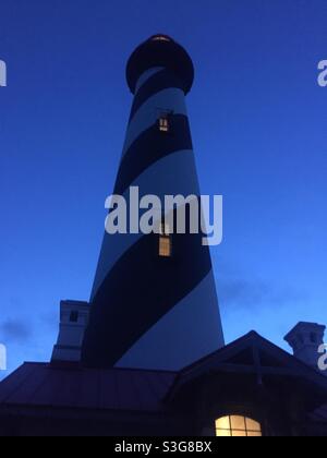 Faro infestato Foto Stock