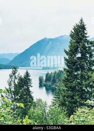 Lago Cushman, nazionale olimpico Foto Stock