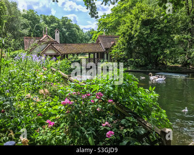 Duck Island Cottage, St James's Park, Londra Foto Stock