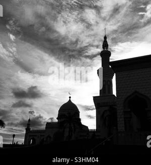 Moschea del Sultano Haji Hassanal Bolkiah o Grande Moschea di Cotabato Foto Stock