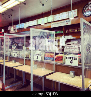 Agosto 2021, Katz’s Delicatessen, Lower East Side, Manhattan, New York, New York, Stati Uniti Foto Stock