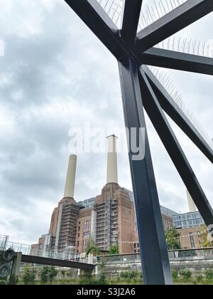 Battersea Power Station Londra, Inghilterra Foto Stock