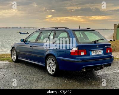 BMW E39 serie 5 sport da turismo Foto Stock