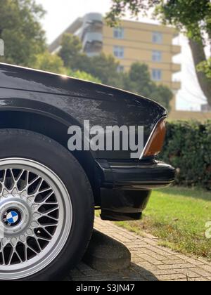 BMW serie e24 6, primo modello della serie 6. Bel disegno di Paul Bracq. Foto Stock