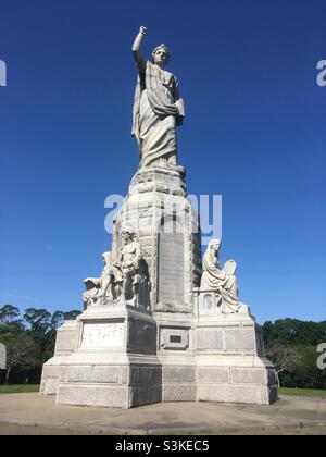 Monumento nazionale agli antenati di Plymouth Foto Stock