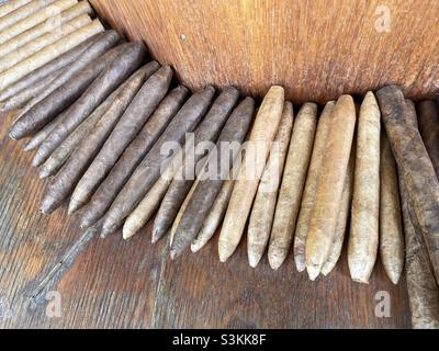 Sigari cubani arrotolati a mano Foto Stock