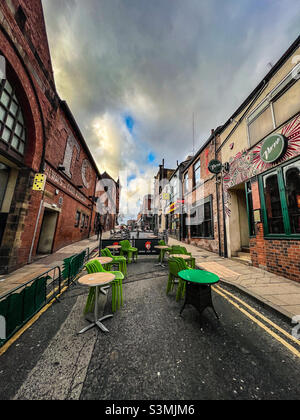 Merrion Street a Leeds Foto Stock