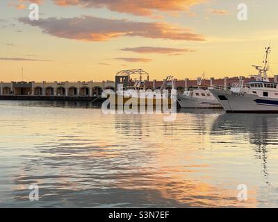 Porto di Acciaroli, Marina di Acciaroli, Pollica Foto Stock