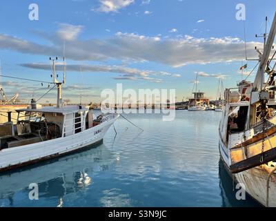 Porto di Acciaroli, Marina di Acciaroli, Pollica Foto Stock