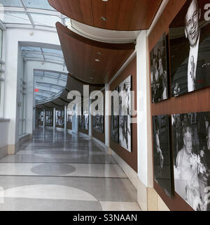 Corridor, Fontainebleau Miami Beach, Mid-Beach, Miami Beach, Florida, Stati Uniti, Nord America Foto Stock