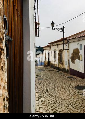 Via a Silves, Portogallo Foto Stock