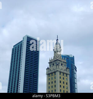 Gennaio, 2022, grattacieli, Miami, Florida, Stati Uniti Foto Stock