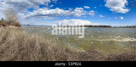 Parc des rapides à Montréal Canada Foto Stock