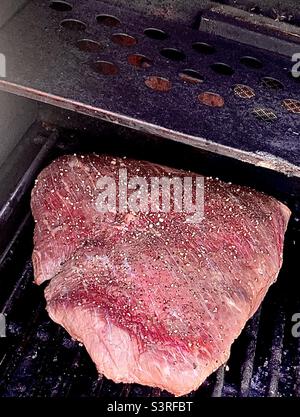 Carni rosse alla griglia Foto Stock