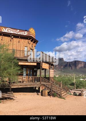 Goldfield Ghost Town Apache Junction Arizona Foto Stock