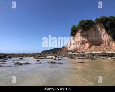 Costa frastagliata nel nord del Brasile. Foto Stock