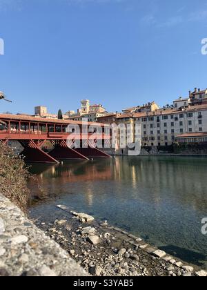 Bassano del Grappa, Vicenza, Italia Foto Stock