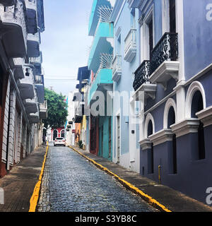 Marzo, 2022, San Juan Vecchia, San Juan, Porto Rico, Stati Uniti Foto Stock