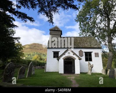 Capel y Ffin nelle Black Mountains del Galles. Foto Stock