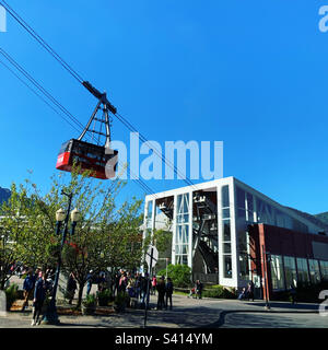 Agosto, 2022, Goldbelt Tram, Juneau, Alaska Foto Stock