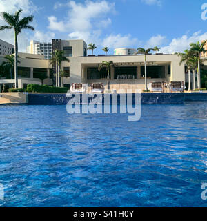 Dicembre, 2022, Hyatt Ziva Cancun, Punta Cancun, Hotel zone, Cancun, Quintana Roo, Messico Foto Stock