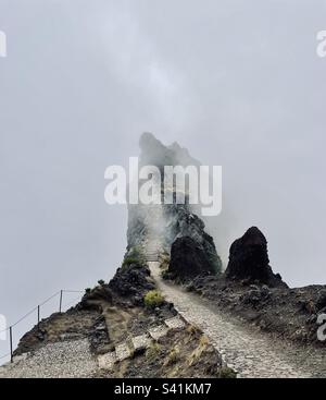 Scale per il cielo @Madeira Foto Stock