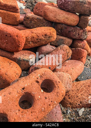 Blitz spiaggia, Crosby Foto Stock