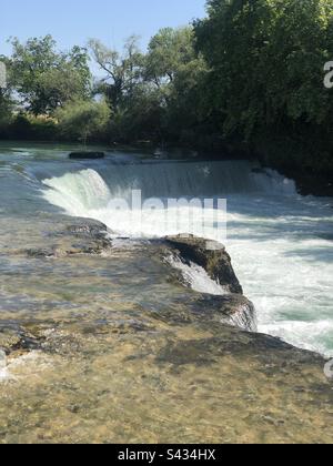 Cascate di Manavgat, Antalya Foto Stock