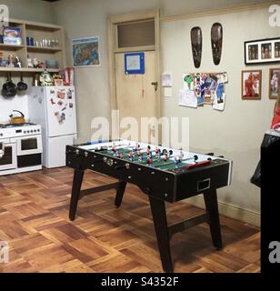 Joey Tribbiani e Chandler Bing’s Apartment Friends TV Show Set Foto Stock