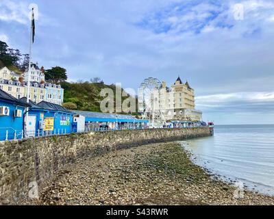 Llandudno Pier il Galles del Nord Foto Stock