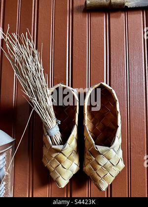 Artigianato finlandese di corteccia di betulla Foto Stock