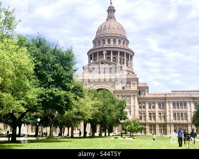 Capitale dello stato del Texas ad Austin, Texas Foto Stock