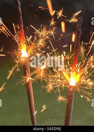 Scintillanti del 4 luglio Foto Stock