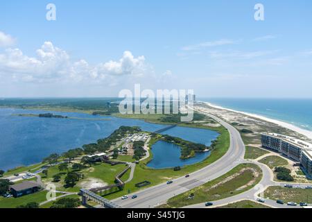 Gulf State Park a Gulf Shores, Alabama Foto Stock