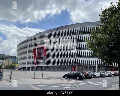 Stadio San Mamès, Bilbao. Foto Stock