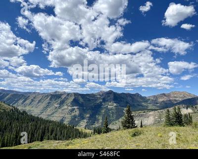 Sentiero escursionistico Crested Butte, Colorado Foto Stock