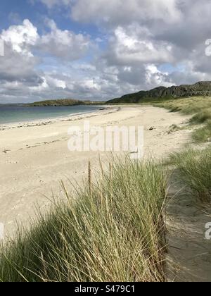 Reef Beach, Isola di Lewis, Scozia Foto Stock