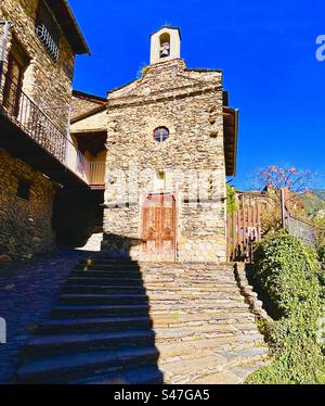 Ordino, Andorra, Pirenei Foto Stock
