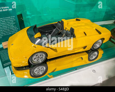 Lamborghini Diablo Roadster modello pressofuso Foto Stock