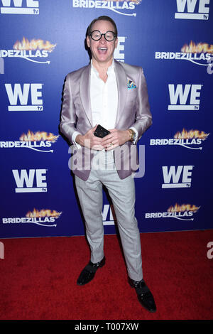New York, New York, Stati Uniti. 13 marzo 2019. 13 marzo 2019 - New York, New York - Carson Kressley alla premiere WE tv della stagione 12 per ''BRIDEZILLAS'' presso la Angel Orensanz Foundation sul Lower East Side. Credito fotografico: LJ Fotos/Admedia Foto Stock