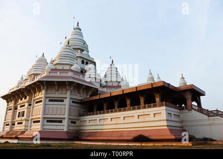 Gatha Mandir, dimora di Sant Tukaram venerato santo poeta, Dehu, Maharashtra, India. Foto Stock