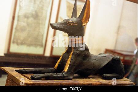 Museo del Cairo, Egitto 1998 Foto Stock