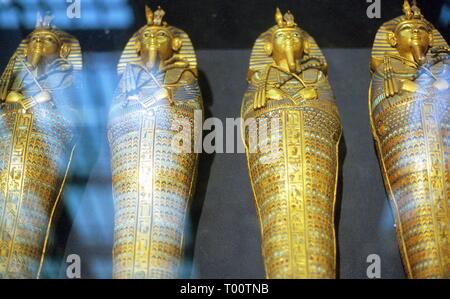 Museo del Cairo, Egitto 1998 Foto Stock