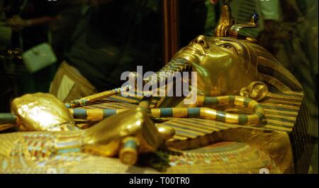 Museo del Cairo, Egitto 1998 Foto Stock