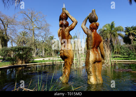 Valencia gardens, Jardin del Real, il Royal Garden, Spagna Foto Stock