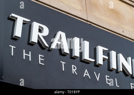 Trailfinders. High Street Kensington, Kensington, Londra Foto Stock