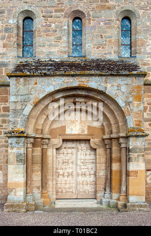 Frankreich, Champagne-Ardenne, Haute-Marne, Montier-en-Der, Droyes, Kirche Notre Dame Foto Stock