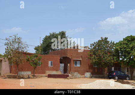 Ngaparou, una piccola comunità costiera della Petite Cote del Senegal Foto Stock